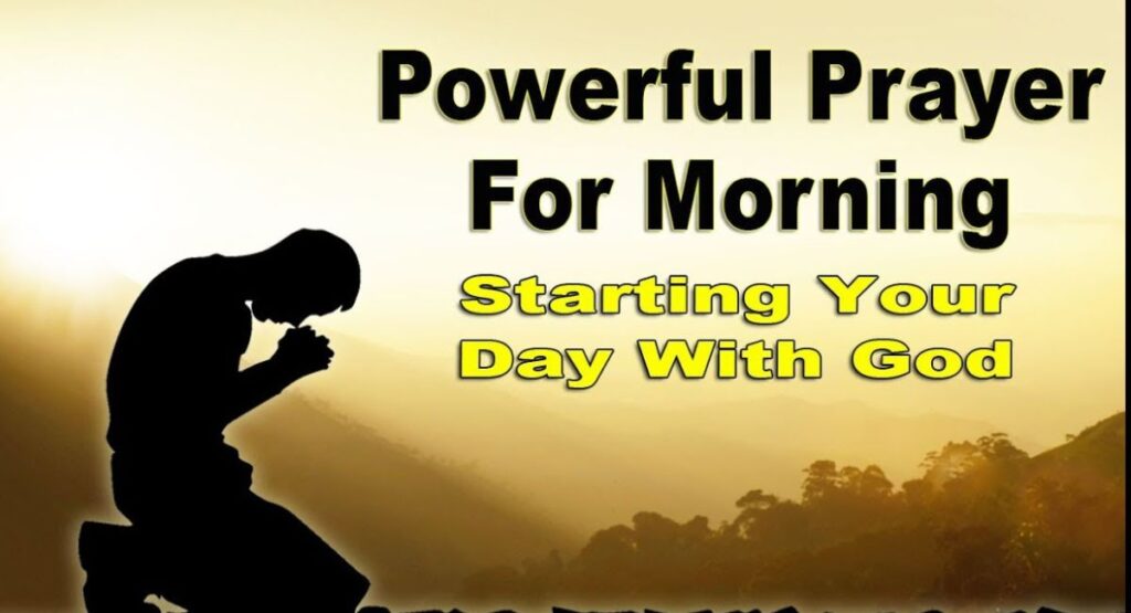 A Morning Prayer for Strength to Face the Day