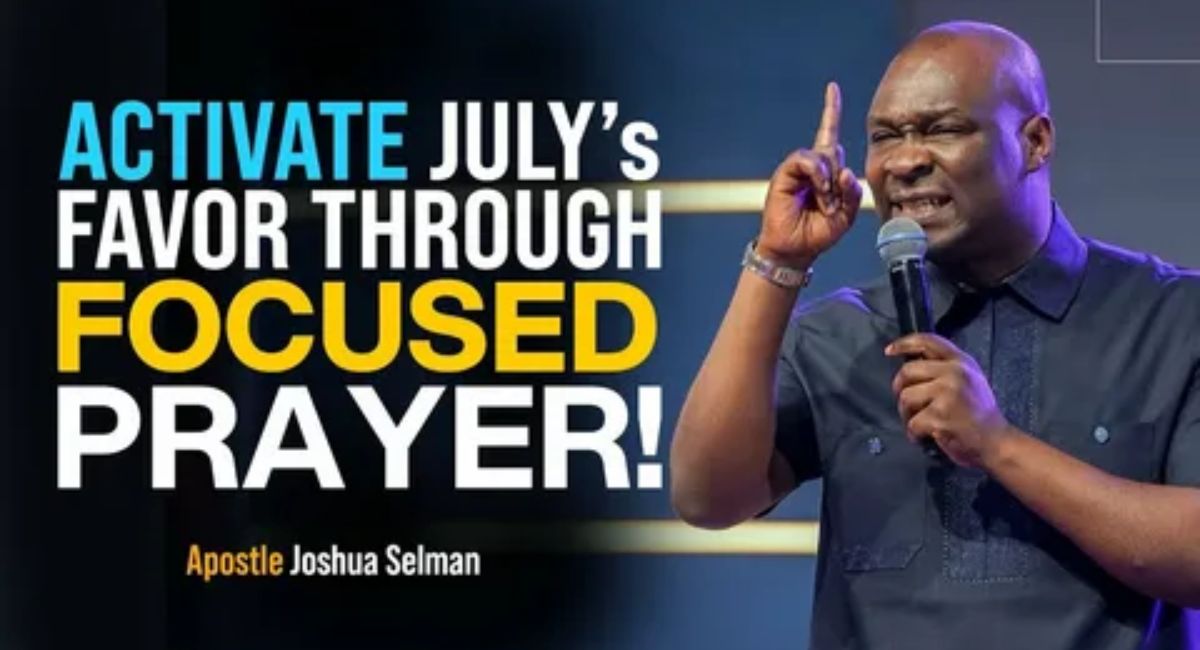 Monthly Prayer Focus for July